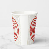 PINWHEEL MOSAIC Paper Cup Pappbecher (Links)