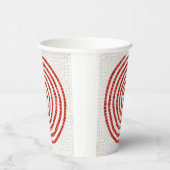 PINWHEEL MOSAIC Paper Cup Pappbecher (Rechts)