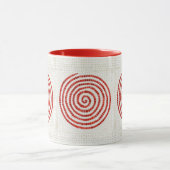 PINWHEEL MOSAIC Red Combo Tasse (Zentrum)