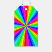 PINWHEEL RAINBOW GESCHENKANHÄNGER (Vorderseite)