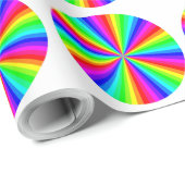 PINWHEEL RAINBOW GESCHENKPAPIER (Rolleneckpunkt)