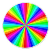 PINWHEEL RAINBOW KERAMIKKNAUF (Vorderseite)