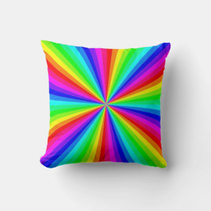PINWHEEL RAINBOW KISSEN