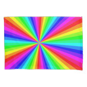PINWHEEL RAINBOW KISSENBEZUG (Vorderseite-Links)