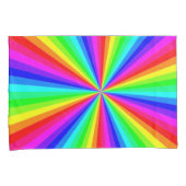 PINWHEEL RAINBOW KISSENBEZUG (Vorderseite-Rechts)