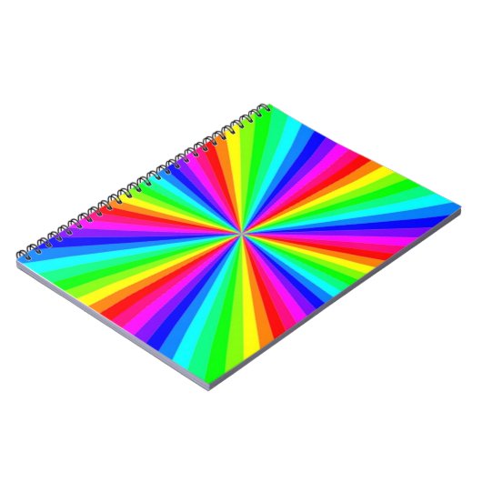 PINWHEEL RAINBOW NOTIZBLOCK (Linke Seite)