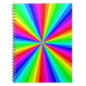 PINWHEEL RAINBOW NOTIZBLOCK (Vorderseite)