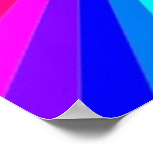 PINWHEEL RAINBOW POSTER (Ecke)
