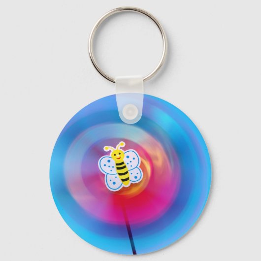 Pinwheel Schlüsselanhänger (Vorderseite)