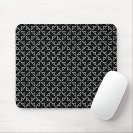 Pinwheel Spiral Abstrakte Illusionen Linie Art Mousepad