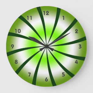 Pinwheel-Wanduhr Große Wanduhr