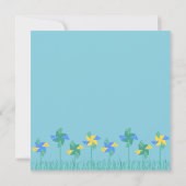 Pinwheels am Park Einladung (Rückseite)