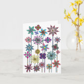 Pinwheels-Geburtstags-Karte Karte (Gelbe Blume)