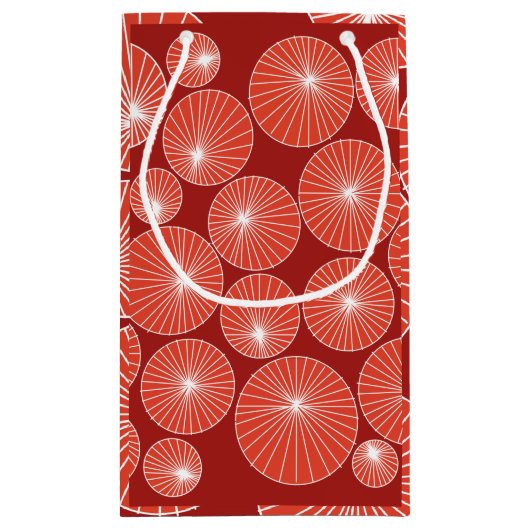 Pinwheels Kleine Geschenktasche Kleine Geschenktüte (Rückseite)