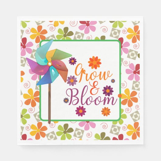 Pinwheels Napkins Serviette (Vorderseite)