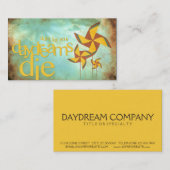 Pinwheeltagträume Visitenkarte (Vorne/Hinten)
