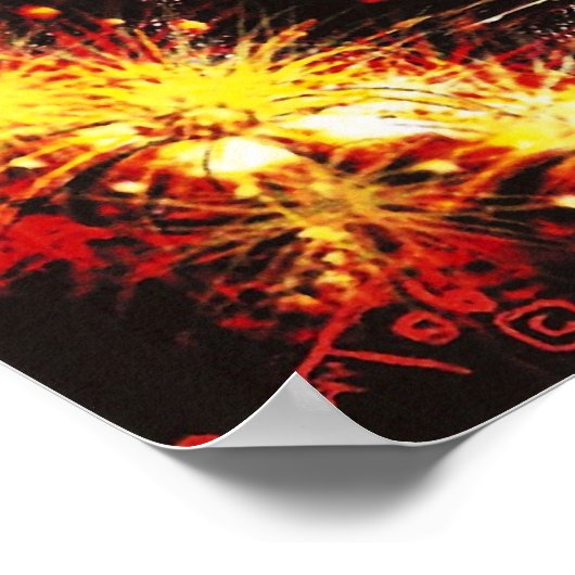 Pinworm Poster Print (Ecke)