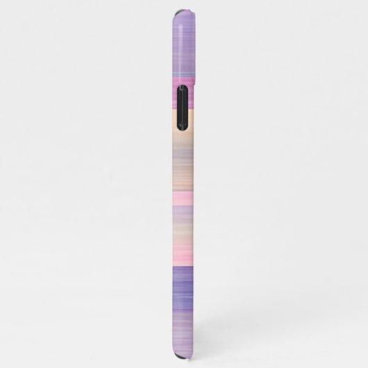 Pinzette Lila Wasserfarbe iPhone Hülle (Rechte Seite)