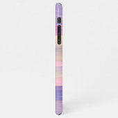 Pinzette Lila Wasserfarbe iPhone Hülle (Linke Seite)