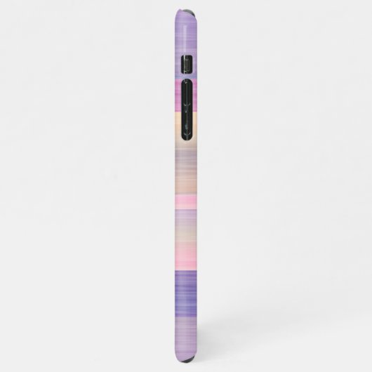 Pinzette Lila Wasserfarbe iPhone Hülle (Linke Seite)