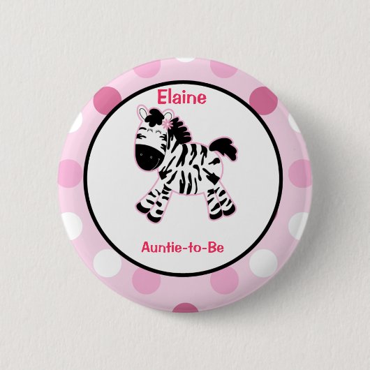 Pinzette Zebra Markierungstaste Button (Vorderseite)