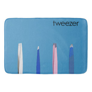 Pinzetten-Band-Parodie-Album Badematte