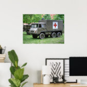 Pinzgauer 712 SAN Poster (Heimbüro)