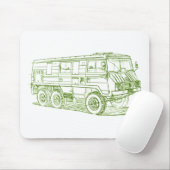 Pinzgauer 712K 6x6 Mousepad (Mit Mouse)