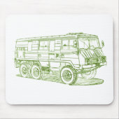 Pinzgauer 712K 6x6 Mousepad (Vorne)