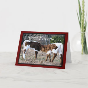 Pinzgauer Kälber AnyOccasion Karte-fertigen Karte