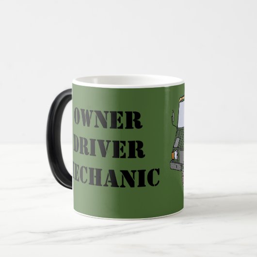 Pinzgauer Morf Tasse (Vorderseite Links)