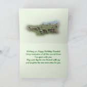 Pinzgauer Rinderherd 8399- passt jeden Anlass an Dankeskarte (Innenseite)