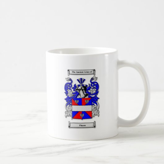 Pinzon Wappen Kaffeetasse (Rechts)