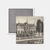 Pio Nono Uni & Normal School Magnet (Vorderseite/Rückseite)