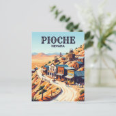 Pioche USA Postkarte (Stehend Vorderseite)