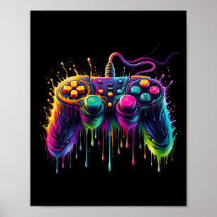 Pion für Gaming Gamer Grafik Design 2 Poster