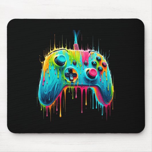 Pion für Gaming Gamer Grafik Design Mousepad (Vorne)