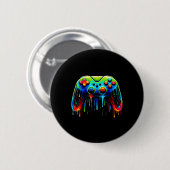 Pion für Gaming-Gamer Grafikdesign 3 Button (Vorne & Hinten)