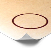 Pioneer 10's Plaque Graved Gold-Anodized Plate Poster (Ecke)