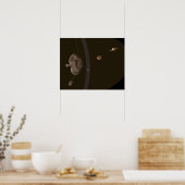 Pioneer 11 Space Exploration Science Poster (Küche)