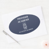 Pioneer Acton Academy Oval Sticker (Umschlag)