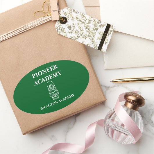 Pioneer Acton Academy Oval Sticker (Schenken)