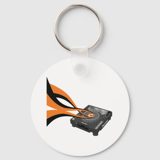 Pioneer CDJ 1000 WIRBEL Schlüsselanhänger (Vorderseite)