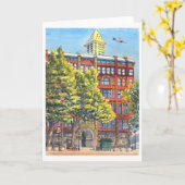 Pioneer Gebäude, Pioneer Square, SEattle Karte (Gelbe Blume)