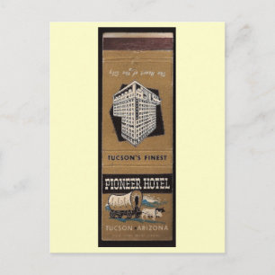 Pioneer Hotel, Tucson, Arizona Vintag Postkarte