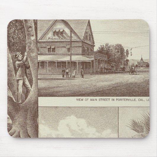 Pioneer Land Co tract, Porterville Mousepad (Vorne)