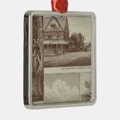 Pioneer Land Co tract, Porterville Ornament Aus Metall (Rechts)