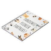 Pioneer Partner Niedliche Hunde Geschenke für JW P Notizblock (Linke Seite)