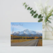 Pioneer Peak Postkarte (Stehend Vorderseite)