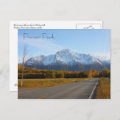 Pioneer Peak Postkarte (Vorne/Hinten)